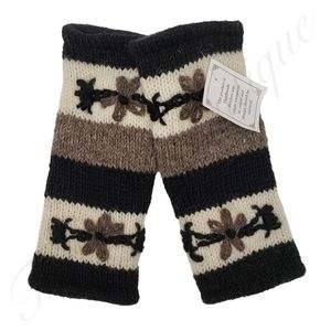 Handmade Women's Cozy Fingerless Gloves/Mittens One Size NEW
